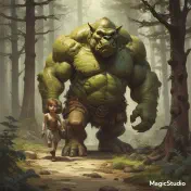 kid and giant