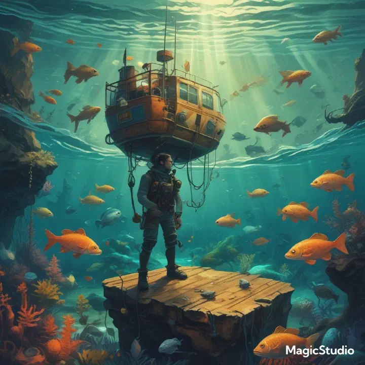 underwater
